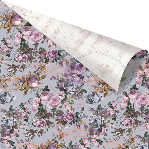 Prima Marketing Inc - Lavender - Rose Gold Foiled D/S C/S 12"X12" - My Love In The Bundle